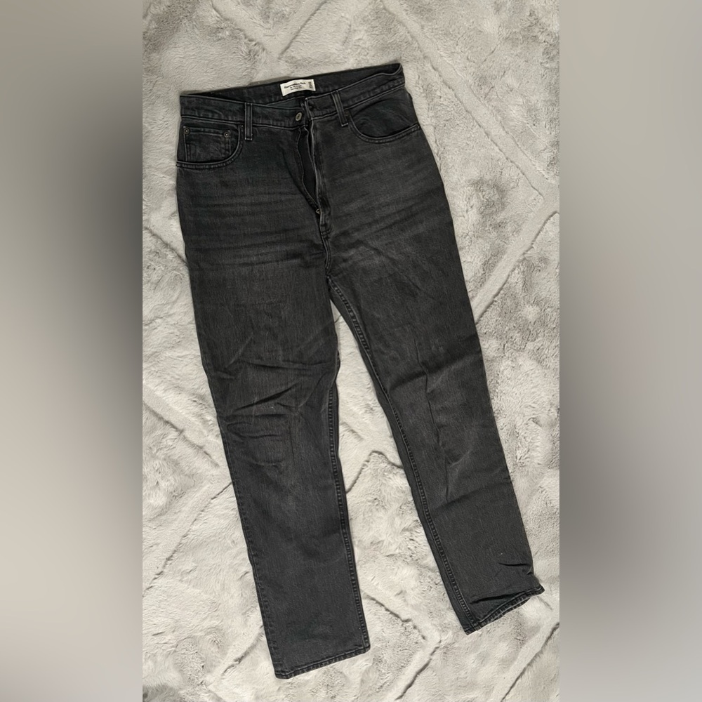 Abercrombie and Fitch ultra high rise 90s straight jeans